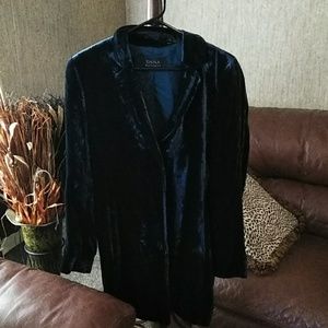 Velvet Teal Jacket